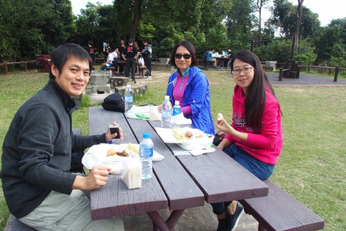 2015.11.29“澳門青年香港郊遊樂”會員活動-團員在野餐4